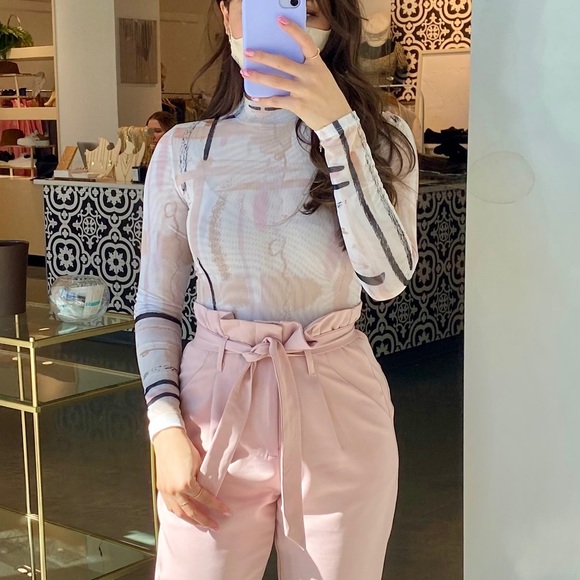 Aritzia Tops - Babaton Mesh Bodysuit